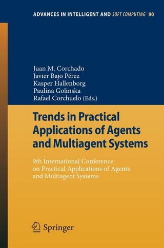 Trends in Practical Applications of Agents and Multiagent Systems - Juan Manuel Corchado Rodríguez; Javier Bajo Pérez; Kasper Hallenborg; Paulina Golinska; Rafael Corchuelo