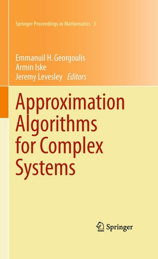 Approximation Algorithms for Complex Systems - Emmanuil H Georgoulis; Armin Iske; Jeremy Levesley
