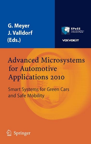 Advanced Microsystems for Automotive Applications 2010 - Gereon Meyer; Gereon Meyer; Jürgen Valldorf; Jürgen Valldorf