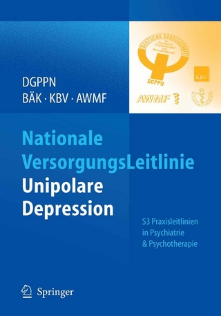 Nationale VersorgungsLeitlinie - Unipolare Depression - Deutsche Gesellschaft für Psychiatrie; Psychotherapie und Nervenheilkunde (DGPPN)