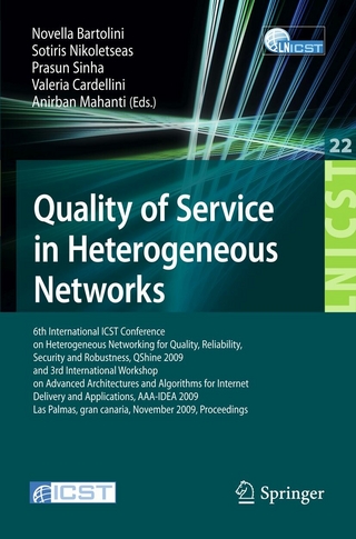 Quality of Service in Heterogeneous Networks - Novella Bartolini; Sotiris Nikoletseas; Prasun Sinha; Valeria Cardellini; Anirban Mahanti