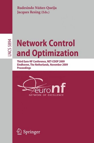 Network Control and Optimization - Rudesindo Núñez-Queija; Jacques Resing