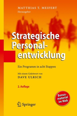 Strategische Personalentwicklung - Matthias T. Meifert; Matthias T. Meifert
