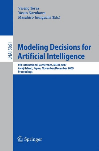 Modeling Decisions for Artificial Intelligence - Masahiro Inuiguchi; Yasuo Narukawa