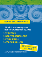 Abitur Baden-Württemberg 2023 Leistungskurs Deutsch - Paket - Büchner, Georg; Kafka, Franz; Mann, Thomas; Zeh, Juli