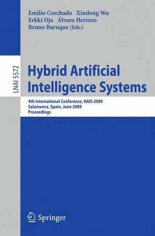 Hybrid Artificial Intelligence Systems - Bruno Baruque; Emilio Corchado; Erkki Oja; Xindong Wu