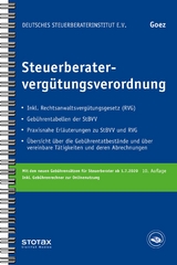 Steuerberatervergütungsverordnung - Goez, Christoph