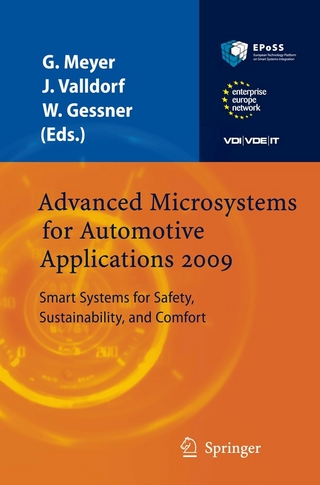 Advanced Microsystems for Automotive Applications 2009 - Gereon Meyer; Jürgen Valldorf; Wolfgang Gessner