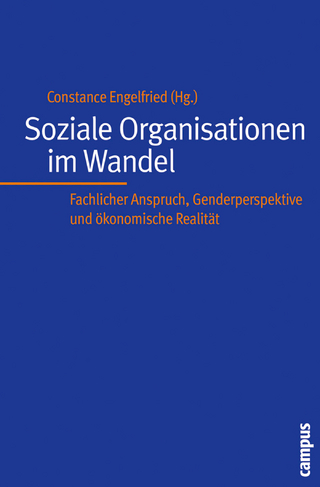 Soziale Organisationen im Wandel - Constance Engelfried; Constance Engelfried