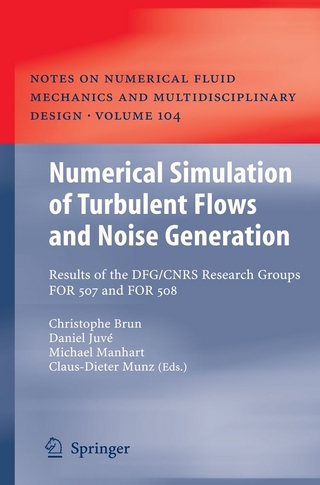 Numerical Simulation of Turbulent Flows and Noise Generation - Christophe Brun; Ernst Heinrich Hirschel; Daniel Juvé; Wolfgang Schröder; Kozo Fujii et al.; Michael Manhart; Claus-Dieter Munz