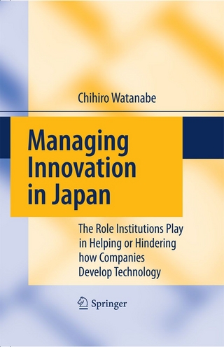 Managing Innovation in Japan - Chihiro Watanabe