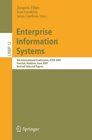 Enterprise Information Systems - Joaquim Filipe; José Cordeiro; Jorge Cardoso