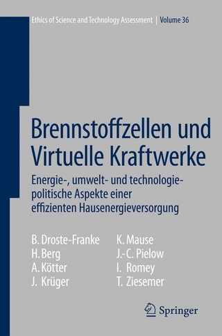 Brennstoffzellen und Virtuelle Kraftwerke - Bert Droste-Franke; Holger Berg; Annette Kötter; Jörg Krüger; Karsten Mause; Johann-Christian Pielow; Ingo Romey; Thomas Ziesemer