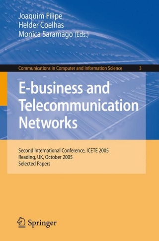 E-business and Telecommunication Networks - Helder Coelhas; Joaquim Filipe; Monica Saramago
