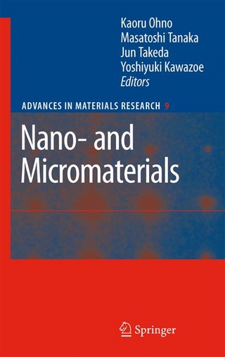 Nano- and Micromaterials - Kaoru Ohno; Masatoshi Tanaka; Jun Takeda; Yoshiyuki Kawazoe
