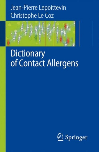 Dictionary of Contact Allergens - Jean-Pierre Lepoittevin; Christophe J. Coz