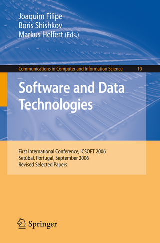 Software and Data Technologies - Joaquim Filipe; Markus Helfert; Boris Shishkov