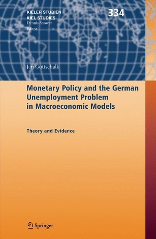 Monetary Policy and the German Unemployment Problem in Macroeconomic Models - Jan Gottschalk