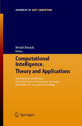 Computational Intelligence, Theory and Applications - Bernd Reusch