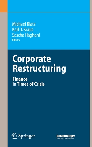 Corporate Restructuring - Michael Blatz; Michael Blatz; Karl-J. Kraus; Karl-J. Kraus; Sascha Haghani; Sascha Haghani