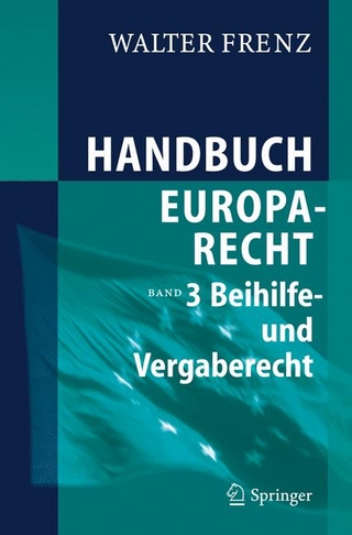 Handbuch Europarecht - Walter Frenz