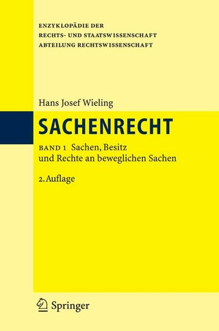 Sachenrecht - Hans Josef Wieling