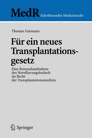 Für ein neues Transplantationsgesetz - Thomas Gutmann