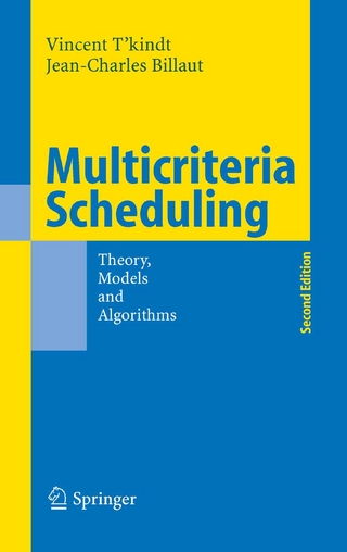 Multicriteria Scheduling - Vincent T'Kindt; Jean-Charles Billaut