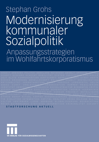 Modernisierung kommunaler Sozialpolitik - Stephan Grohs; Stephan Grohs; Hellmut Wollman (Hrsg.)