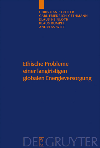 Ethische Probleme einer langfristigen globalen Energieversorgung - Christian Streffer; Carl Friedrich Gethmann; Klaus Heinloth; Klaus Rumpff; Andreas Witt