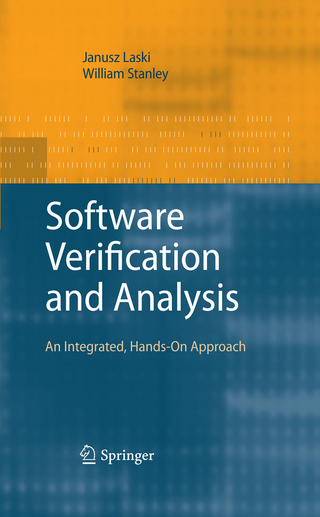 Software Verification and Analysis - Janusz Laski; William Stanley