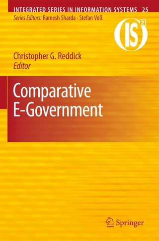 Comparative E-Government - Christopher G. Reddick; Christopher G. Reddick