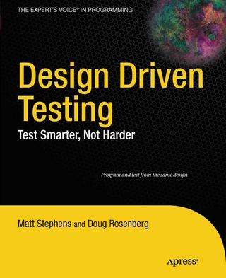 Design Driven Testing - Matt Stephens; Doug Rosenberg