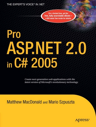Pro ASP.NET 2.0 in C# 2005 - Mario Szpuszta; Matthew MacDonald