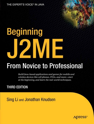 Beginning J2ME - Sing Li; Jonathan Knudsen