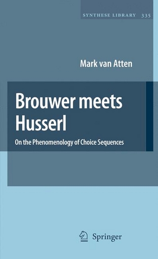 Brouwer meets Husserl - Mark van Atten