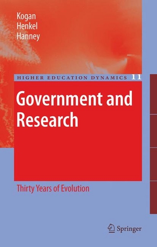 Government and Research - Steve Hanney; Mary Henkel; Maurice Kogan