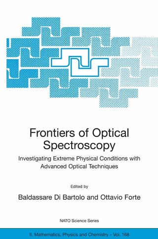 Frontiers of Optical Spectroscopy - Baldassare Di Bartolo; Ottavio Forte