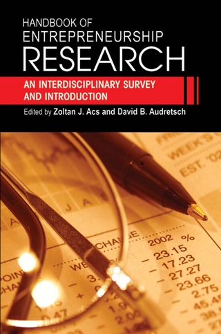 Handbook of Entrepreneurship Research - Zoltan Acs; David Audretsch