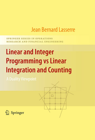 Linear and Integer Programming vs Linear Integration and Counting - Jean-Bernard Lasserre