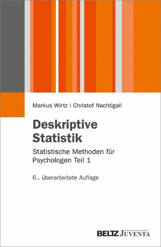 Deskriptive Statistik - Markus Wirtz; Christof Nachtigall
