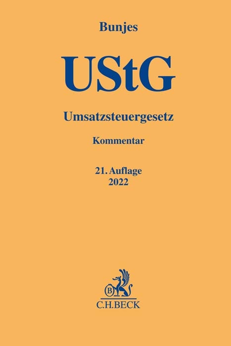 Umsatzsteuergesetz - Johann Bunjes, Reinhold Geist