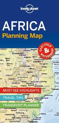 Lonely Planet Africa Planning Map -  Lonely Planet