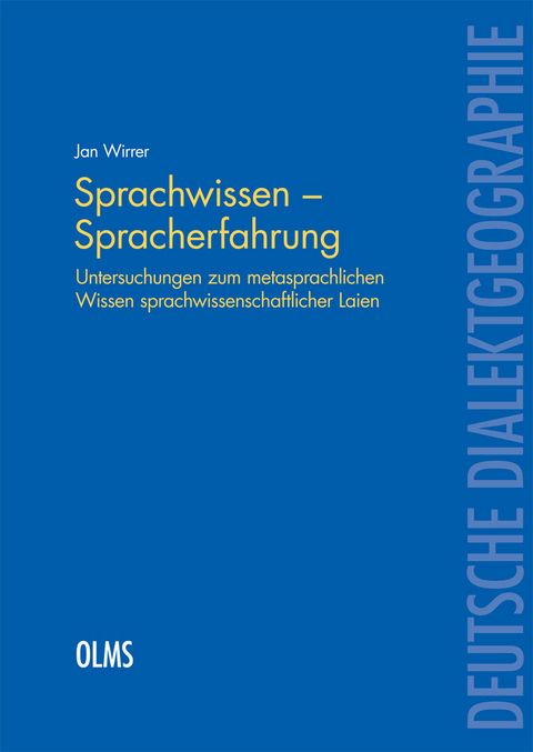 Sprachwissen – Spracherfahrung - Jan Wirrer